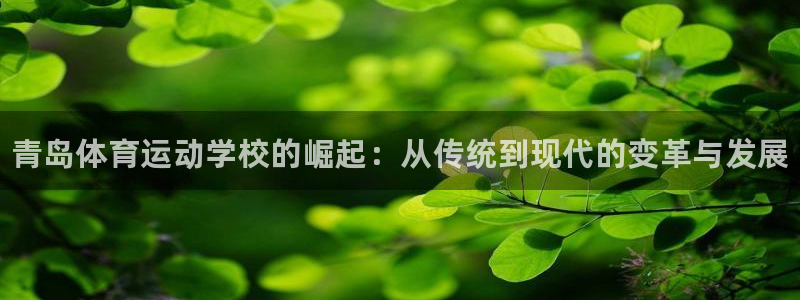 MK体育官网下载平台注册要钱吗安全吗：青岛体育运动学
