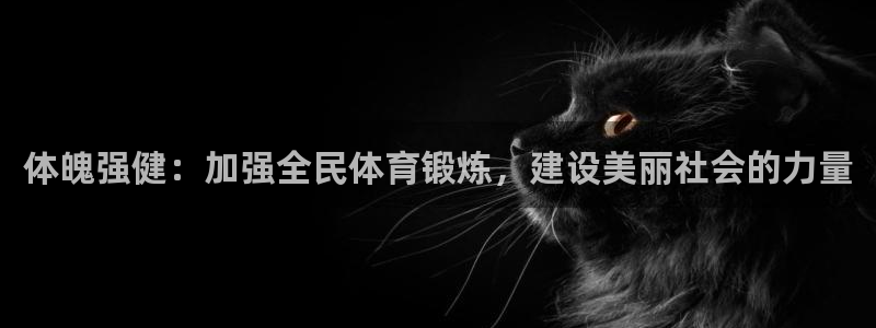 MK体育官网下载平台注册：体魄强健：加强全民体育锻炼，建设美
