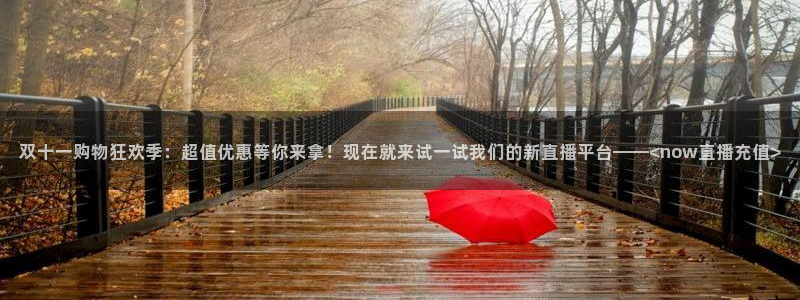 松鼠体育在线直播：双十一购物狂欢季：超值优惠等你来拿！现在就来试一试我们的新直播平台——<now直播充值>