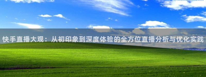 松鼠体育在线直播下载：快手直播大观：从初印象到深度体验的全方位直播分析与优化实践